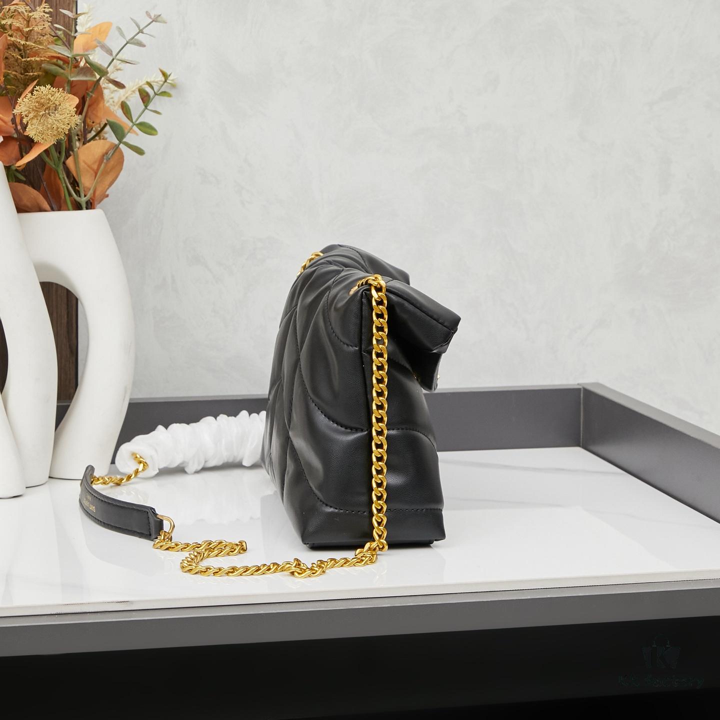 6930ce066e68136f4d9b076c Upgraded Version with Box, Small Size YSL Loulou Puffer Pillow Cloud Bag Recommendation!