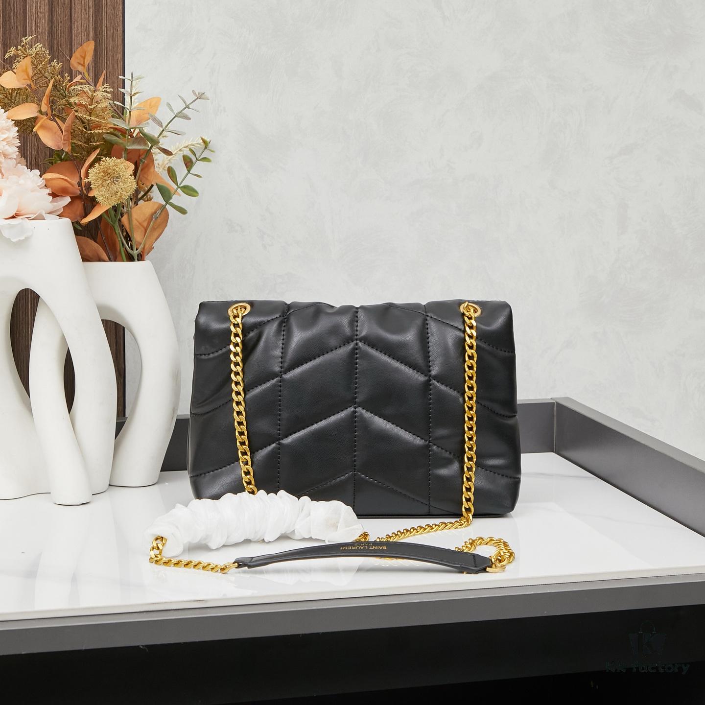 6930ce086e68136f4d9b076d Upgraded Version with Box, Small Size YSL Loulou Puffer Pillow Cloud Bag Recommendation!