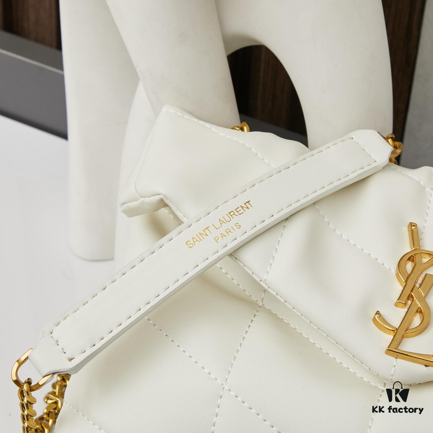 6930ce1b6e68136f4d9b078d Upgraded Version with Box, Small Size YSL Loulou Puffer Pillow Cloud Bag Recommendation!