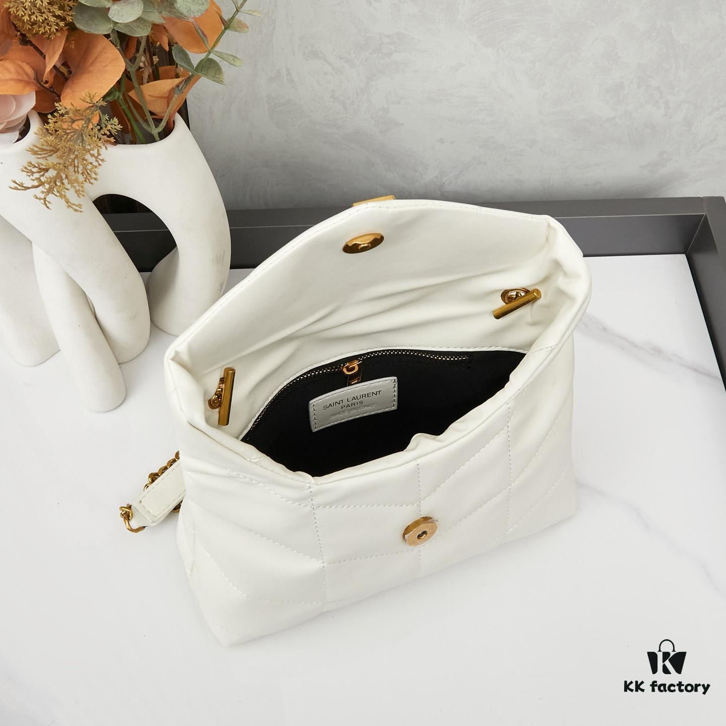 6930ce1d6e68136f4d9b078f Upgraded Version with Box, Small Size YSL Loulou Puffer Pillow Cloud Bag Recommendation!