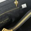 New Arrival with Box Bulk YSL Yves Saint Laurent Caviar Leather Large Tote Bag / Shopping Bag ||| [Black Caviar with Embroidered Thread]