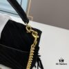 6930ce396e68136f4d9b07bc YSL Monogram College Saffiano Leather Fringe Messenger Bag