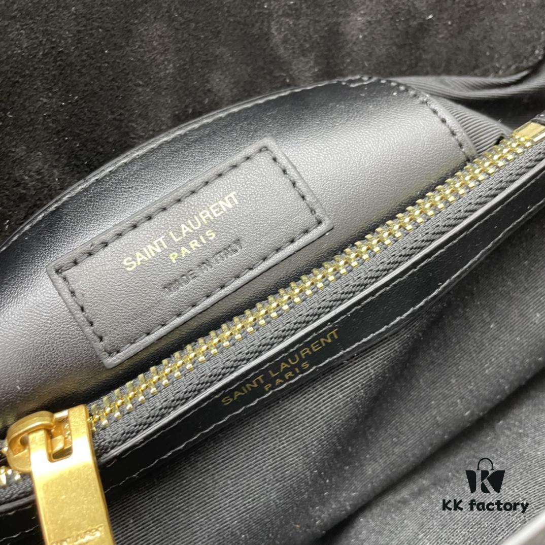 6930ce3a6e68136f4d9b07bd YSL Monogram College Saffiano Leather Fringe Messenger Bag