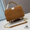 6930ce3a6e68136f4d9b07bf YSL Monogram College Saffiano Leather Fringe Crossbody Bag