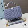 6930ce3f6e68136f4d9b07c4 YSL Monogram College Saffiano Leather Fringe Crossbody Bag