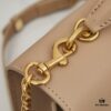 6930ce536e68136f4d9b07e8 YSL Accordion Bag in Calfskin - Baby Size, Elegant and Versatile Design with White Stitching