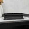 6930ce5f6e68136f4d9b07fe YSL Accordion Bag in Calfskin - Baby Size, Elegant and Versatile with White Stitching