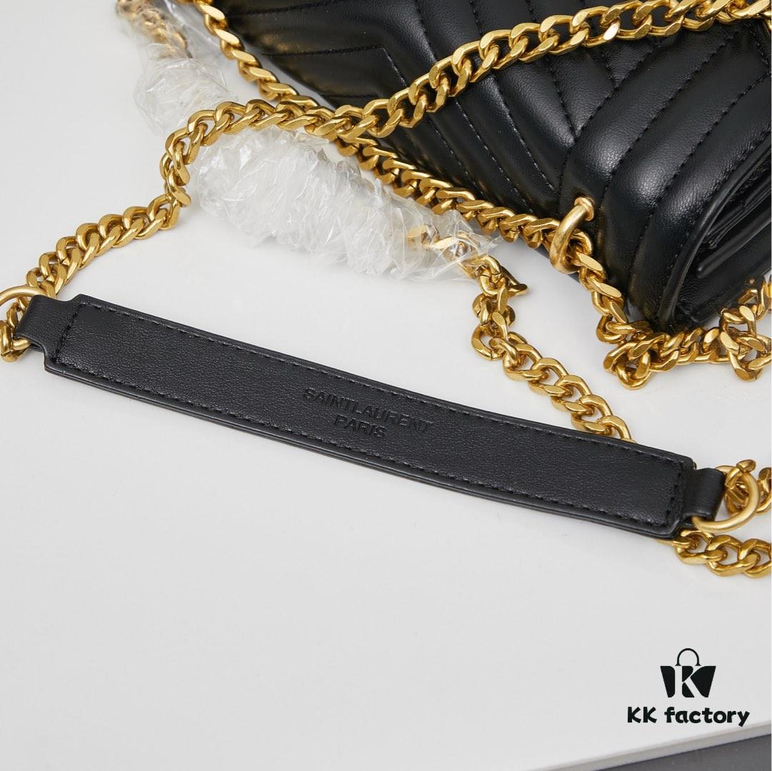 6930ce716e68136f4d9b0823 New Arrival with Box 💰 YSL LE MAILLON Quilted Lambskin Chain Bag