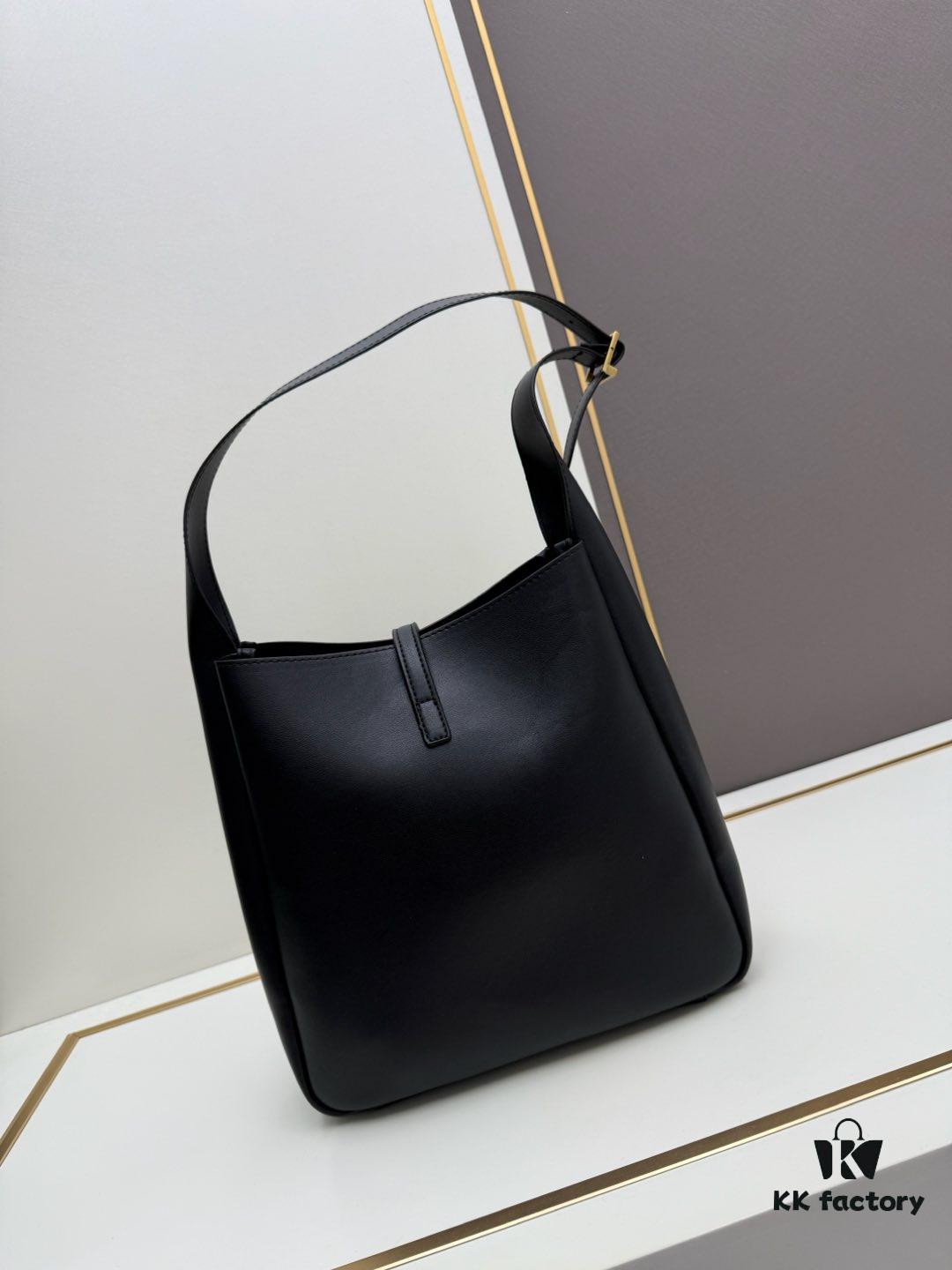 6930cea26e68136f4d9b088a Large New YSL Underarm Bag, Soft and Stylish Calfskin, Spacious for Daily Use