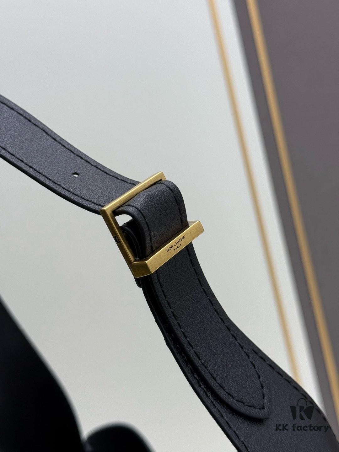 6930cea46e68136f4d9b088b Large New YSL Underarm Bag, Soft and Stylish Calfskin, Spacious for Daily Use