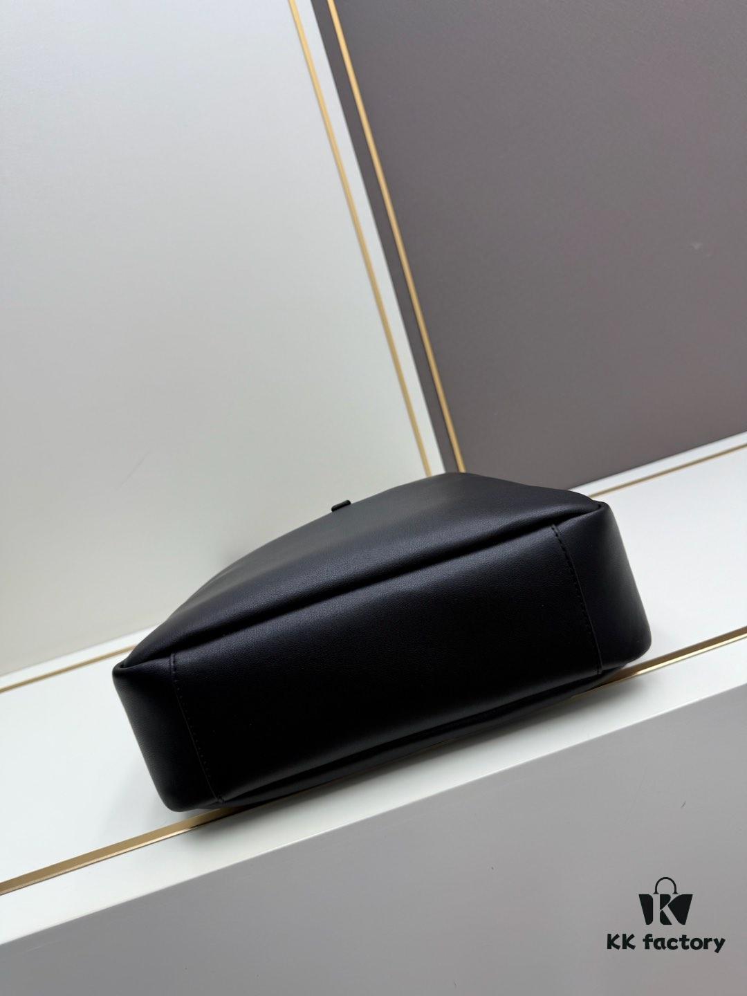 6930cea46e68136f4d9b088d Large New YSL Underarm Bag, Soft and Stylish Calfskin, Spacious for Daily Use