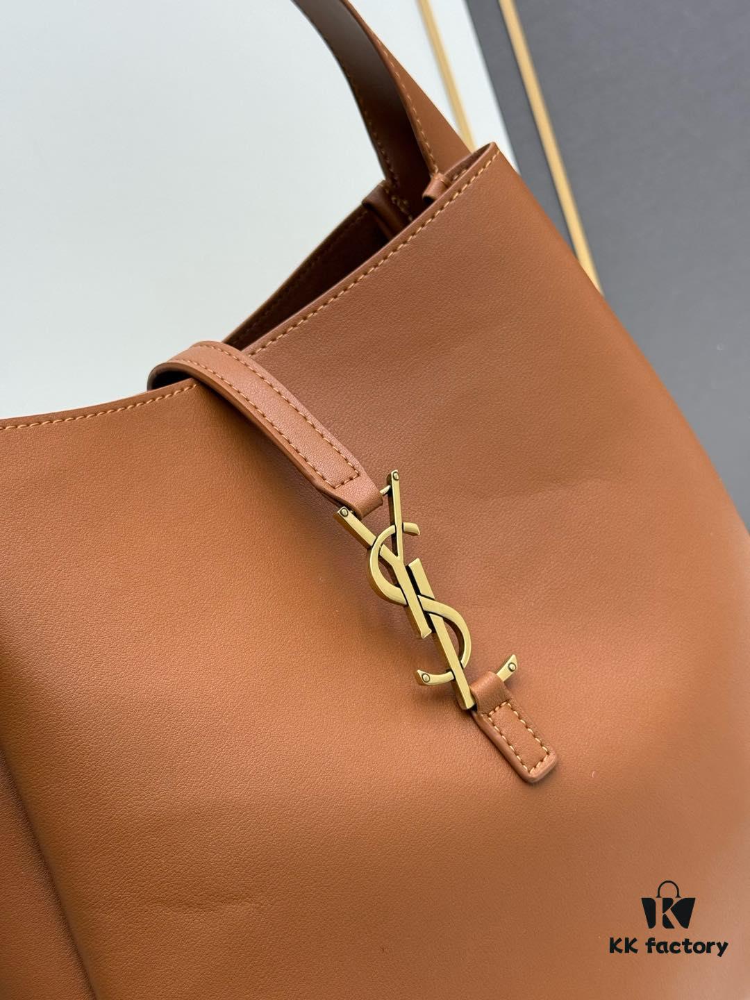 6930ceab6e68136f4d9b0899 Large New YSL Underarm Bag, Soft and Stylish Calfskin Design with Spacious Capacity