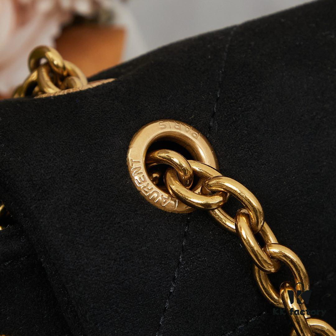 6930cebf6e68136f4d9b08c5 New Arrival with Box 💰 YSL Vintage Classic JAMIE Large Suede Handbag