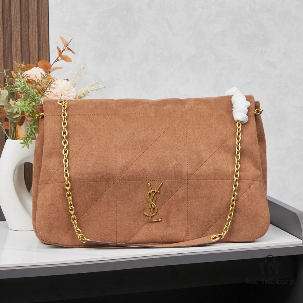 6930cec16e68136f4d9b08c8 New Arrival with Box 💰 YSL Vintage Classic JAMIE Large Suede Handbag