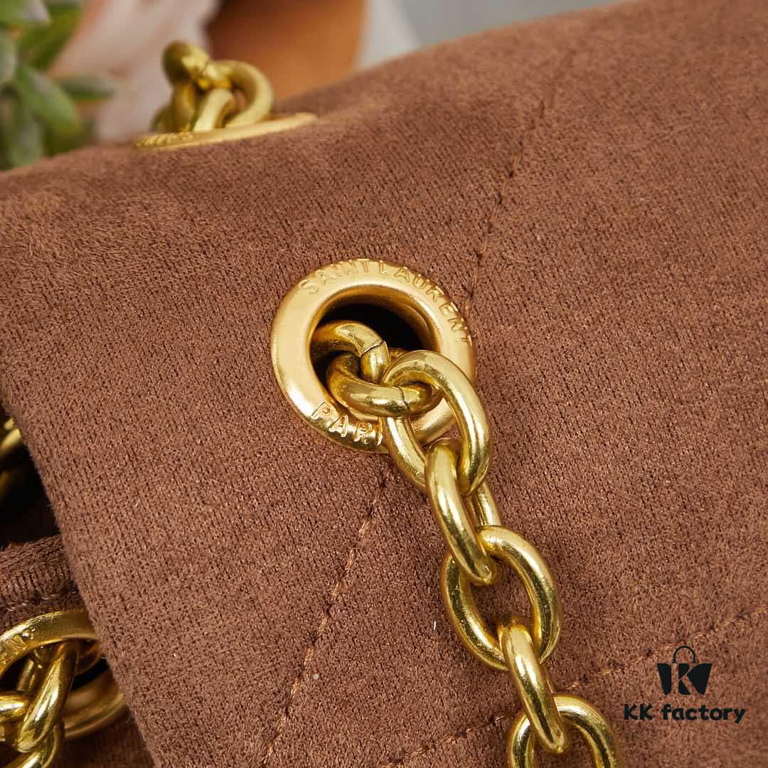 6930cec36e68136f4d9b08cc New Arrival with Box 💰 YSL Vintage Classic JAMIE Large Suede Handbag