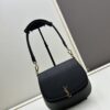 6930ced06e68136f4d9b08e1 New Voltairé Box Style Bag – French Elegance with Adjustable Strap, Calfskin Shoulder/Saddle Bag