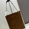 New Matte Suede YSL Jamie Bag with Box 💰YSL ||| I really don't want to call it a trash bag because it's simply too beautiful—definitely not trashy at all. Falling in love instantly upon wearing it.