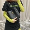 6930cee66e68136f4d9b0901 New YSL Shoulder Bag, Soft and Stylish in Black and Caramel