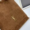 New Matte Suede YSL Jamie Bag with Box 💰YSL ||| I really don't want to call it a trash bag because it's simply too beautiful—definitely not trashy at all. Falling in love instantly upon wearing it.