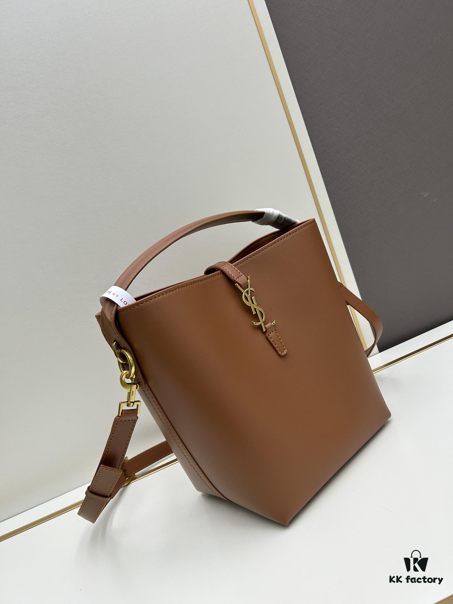 6930cef76e68136f4d9b091d New Arrival Large YSL Bucket Bag with Box 💰 Must-Have Item! Authentic YSL LE37 Bucket Bag, Celebrity Style, Limited Quantity!