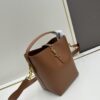 6930cefb6e68136f4d9b0923 New Arrival Mini YSL Bucket Bag with Box - Authentic LE37 Black Gold Shiny Leather, Celebrity Style, Limited Stock