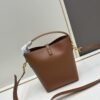 6930cefd6e68136f4d9b0924 New Arrival Mini YSL Bucket Bag with Box - Authentic LE37 Black Gold Shiny Leather, Celebrity Style, Limited Stock