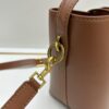 6930ceff6e68136f4d9b0927 New Arrival Mini YSL Bucket Bag with Box - Authentic LE37 Black Gold Shiny Leather, Celebrity Style, Limited Stock