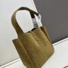 6930cf026e68136f4d9b092b New Arrival with Box 💰 Autumn-Winter 2024 Le Bea. Suede Gold Leaf Color BEA Tote Bag