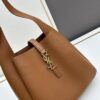 New YSL Shoulder Bag, Soft and Stylish in Black and Caramel