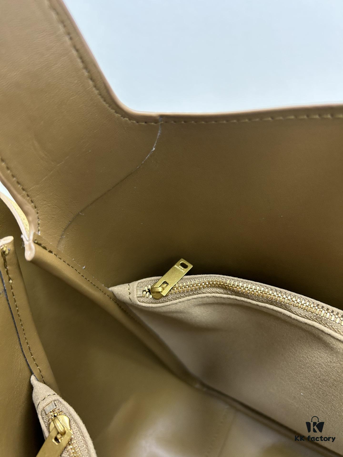 6930cf076e68136f4d9b0932 New Arrival with Box 💰 Autumn-Winter 2024 Le Bea. Suede Gold Leaf Color BEA Tote Bag