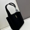 New Arrival with Box 💰 2024 Autumn/Winter Le Bea. Suede Gold Leaf BEA Tote Bag