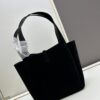 New Arrival with Box 💰 2024 Autumn/Winter Le Bea. Suede Gold Leaf BEA Tote Bag