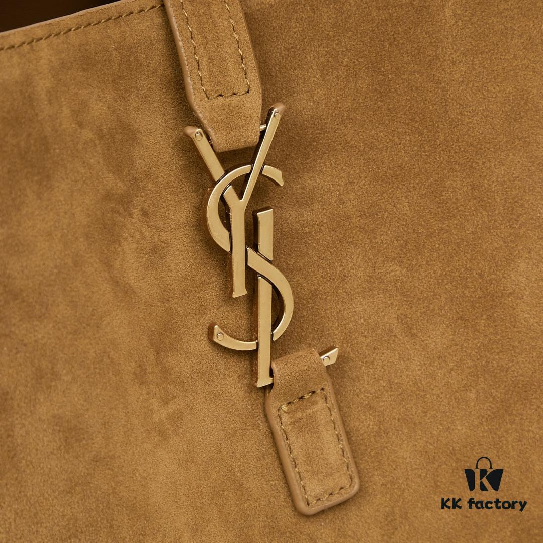 6930cf0e6e68136f4d9b093d New Arrival with Box 💰 Autumn-Winter 2024 Le Bea. Suede Gold Leaf Color ||| BEA Tote Bag