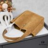 6930cf106e68136f4d9b0940 New Arrival with Box 💰 Autumn-Winter 2024 Le Bea. Suede Gold Leaf Color ||| BEA Tote Bag