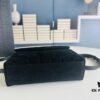 6930cf206e68136f4d9b095f Small YSL LOU LOU Suede Leather Chain Shoulder Bag with Box ||| Loulou Black Brown Nubuck