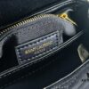 6930cf226e68136f4d9b0962 Small YSL LOU LOU Suede Leather Chain Shoulder Bag with Box ||| Loulou Black Brown Nubuck
