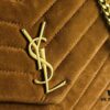6930cf2e6e68136f4d9b097a Large Size with Box 💰 YSL LOU LOU Suede Leather Chain Shoulder Bag | Loulou Black Brown Nubuck