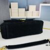 6930cf3a6e68136f4d9b098f New Arrival with Box ||| Suede YSL Saint Laurent V-Logo Crossbody Bag