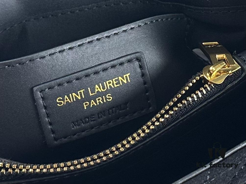 6930cf3c6e68136f4d9b0991 New Arrival with Box ||| Suede YSL Saint Laurent V-Logo Crossbody Bag