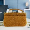 6930cf3f6e68136f4d9b0997 New Arrival with Box ||| Suede YSL Saint Laurent V-Logo Crossbody Bag