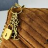 6930cf3f6e68136f4d9b0998 New Arrival with Box ||| Suede YSL Saint Laurent V-Logo Crossbody Bag