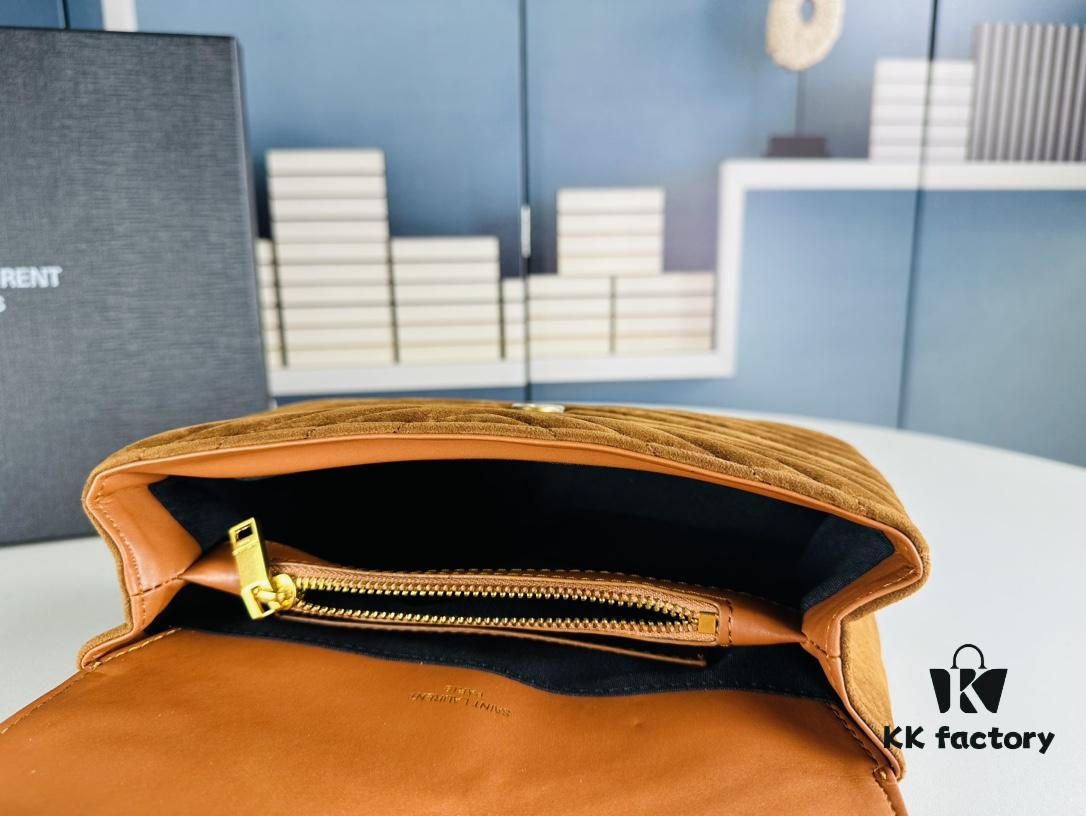 6930cf3f6e68136f4d9b0999 New Arrival with Box ||| Suede YSL Saint Laurent V-Logo Crossbody Bag