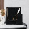 New Matte Cropped Leather Bag with Box 💰 YSL Jamie Tote