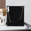 New Matte Cropped Leather Bag with Box 💰 YSL Jamie Tote