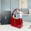 6930cf6c6e68136f4d9b09da YSL Saint Laurent Hobo Bag in Patent Leather with Box