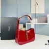 6930cf6c6e68136f4d9b09db YSL Saint Laurent Hobo Bag in Patent Leather with Box