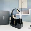 6930cf746e68136f4d9b09e7 YSL Saint Laurent Hobo Shoulder Bag in Patent Leather with Box