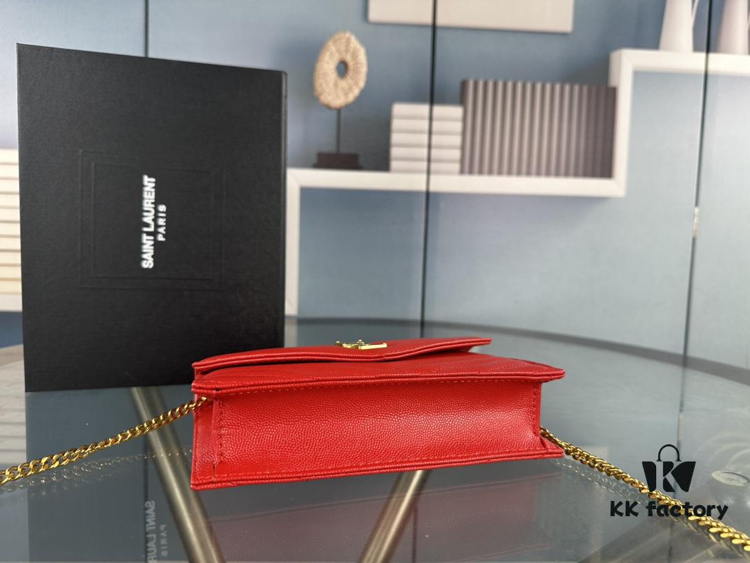 6930cfbd6e68136f4d9b0a5b Box Set Batch Bags Industry's YYDS—YSL Monogram Black Gold Caviar Leather Chain Bag