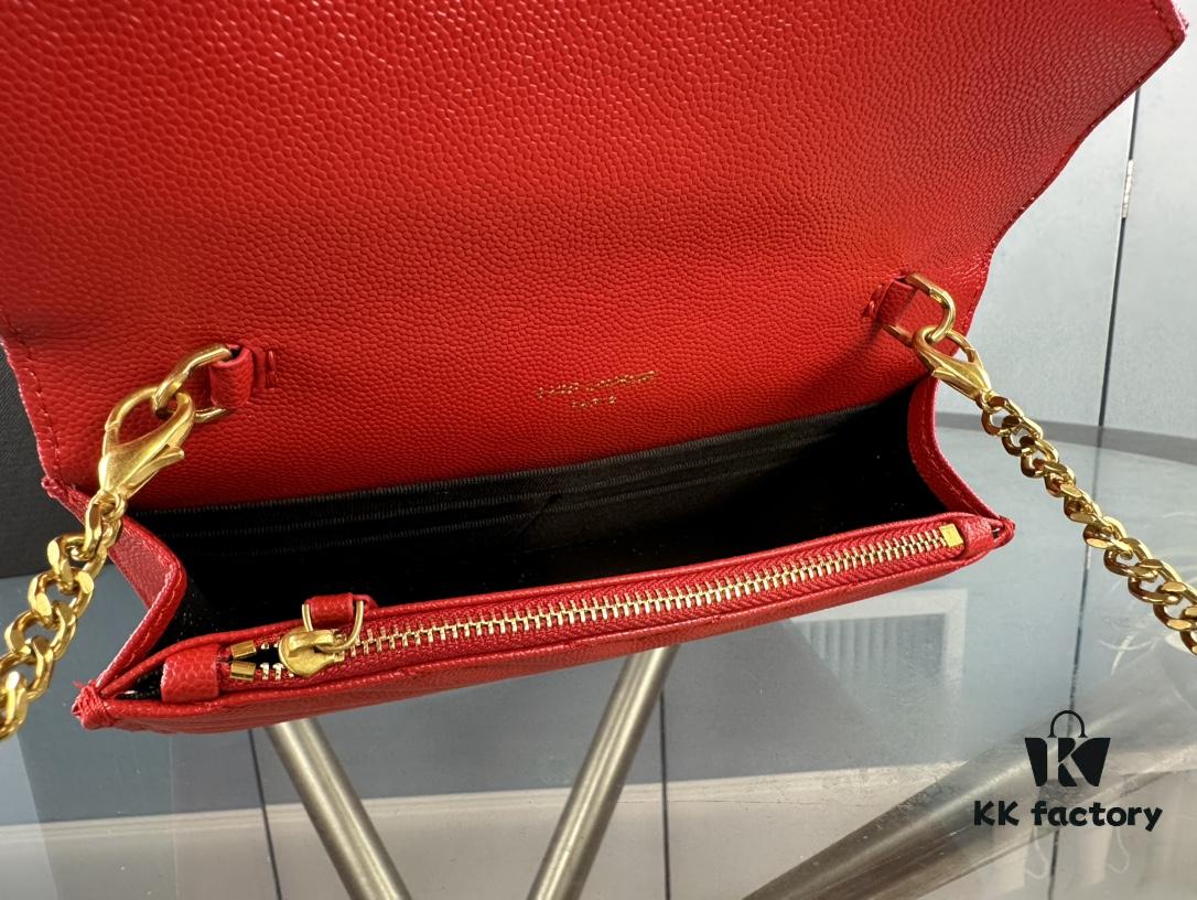 6930cfbe6e68136f4d9b0a5e Box Set Batch Bags Industry's YYDS—YSL Monogram Black Gold Caviar Leather Chain Bag
