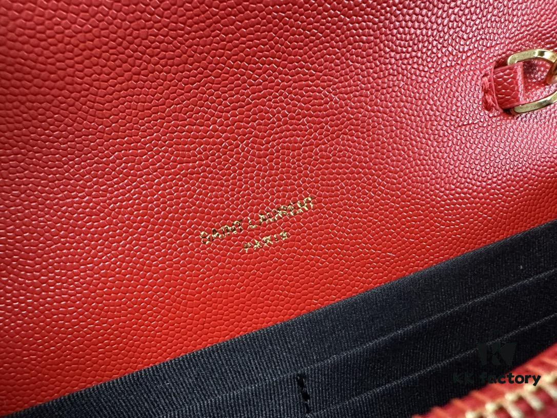 6930cfbf6e68136f4d9b0a5f Box Set Batch Bags Industry's YYDS—YSL Monogram Black Gold Caviar Leather Chain Bag